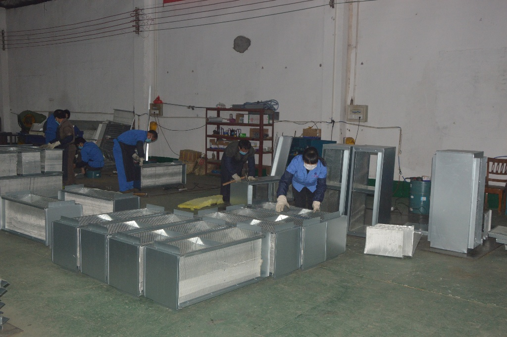 消声器生产车间